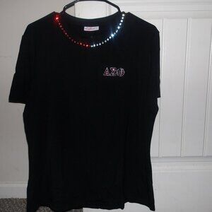 DELTA SIGMA THETA RHINESTONE TEE